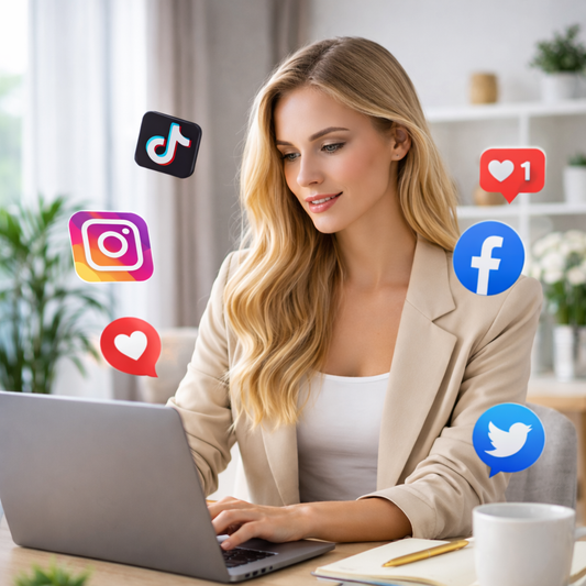 Service mensuel de croissance des médias sociaux AUPM - AA
